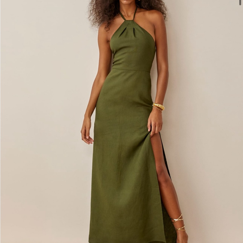 Reformation Elmer Linen Dress